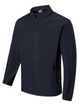 Ladies Softshell Jacket-Navy LHB E-1047 / Back DTF / RHB Velcro + 2 Badges 
