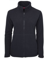 Ladies Polar Fleece Jacket  -Navy LHB E-1047 / Back E-1187 / RHB Velcro 
