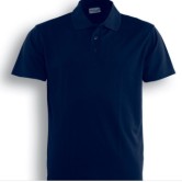 Ladies Nurse Polo-Navy LHB E-1047 /  RHB Velcro + Back DTF 
